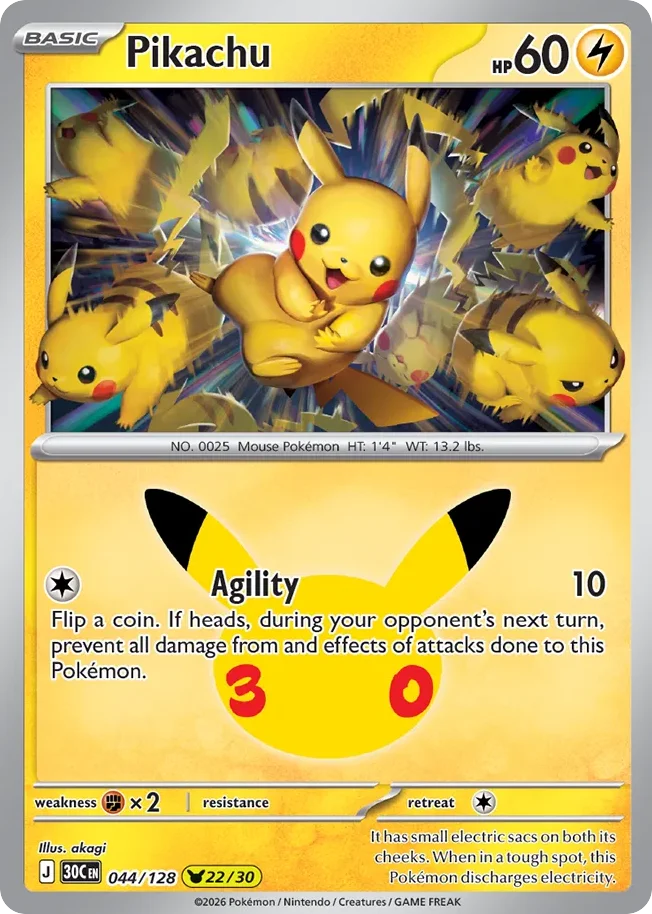 Pikachu · 30th Celebration