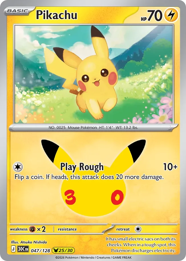 Pikachu · 30th Celebration