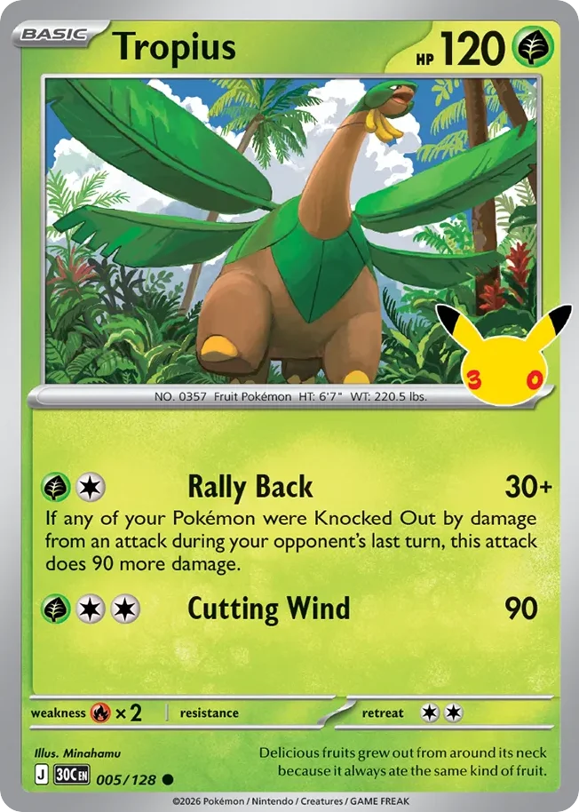 Tropius · 30th Celebration