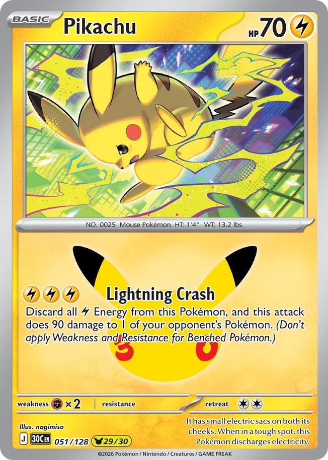 Pikachu · 30th Celebration