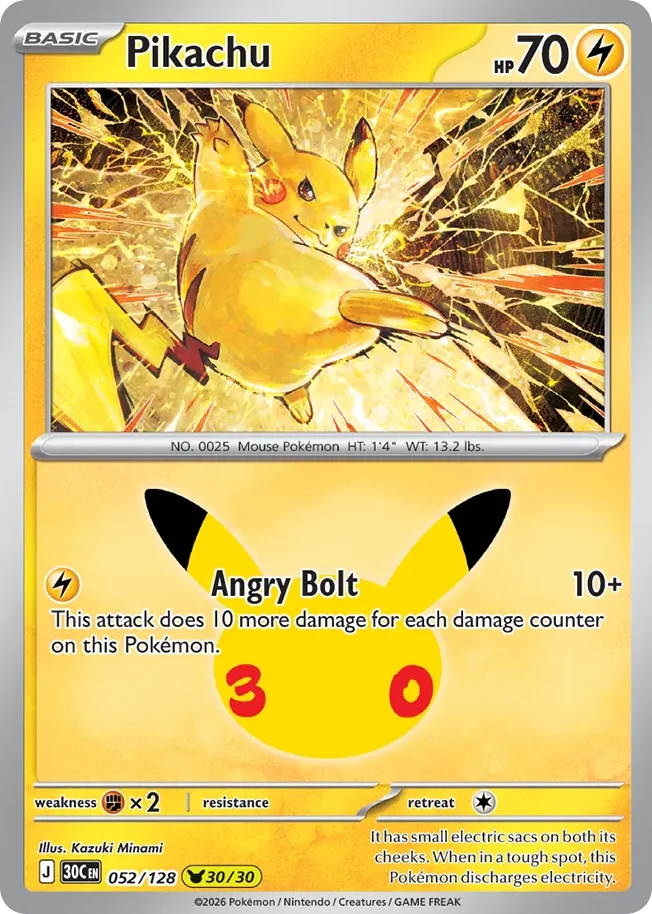 Pikachu · 30th Celebration