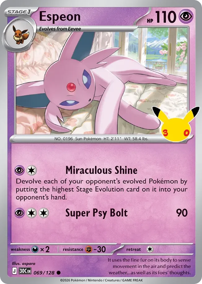 Espeon · 30th Celebration
