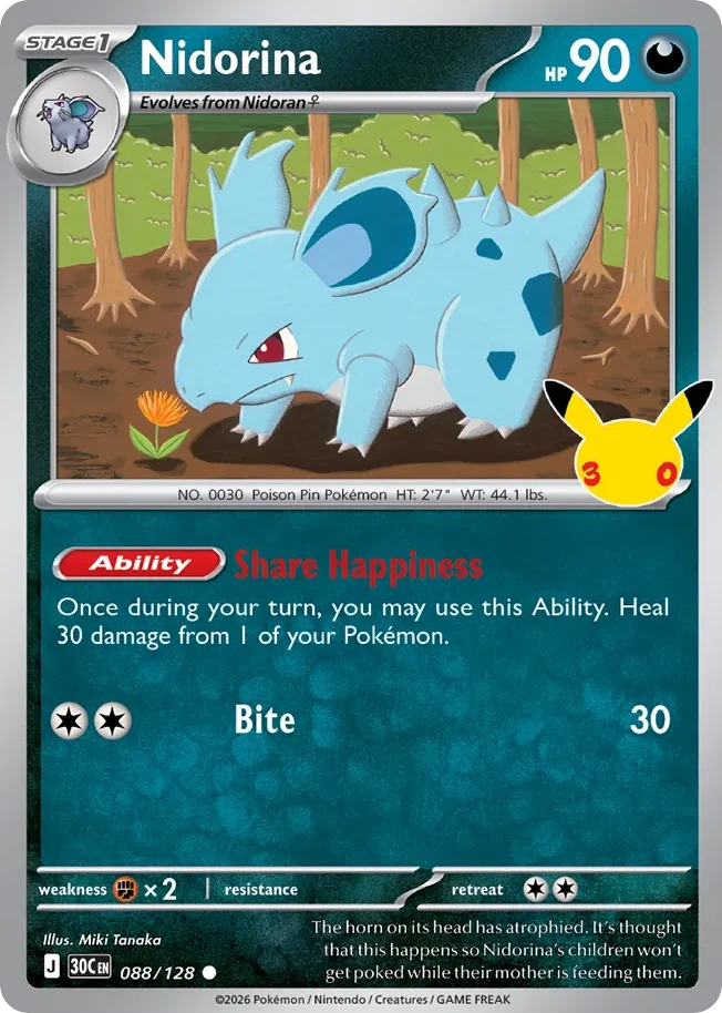 Nidorina · 30th Celebration