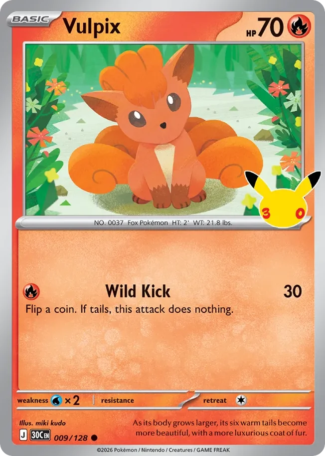 Vulpix · 30th Celebration
