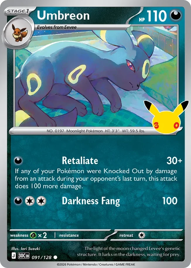 Umbreon · 30th Celebration