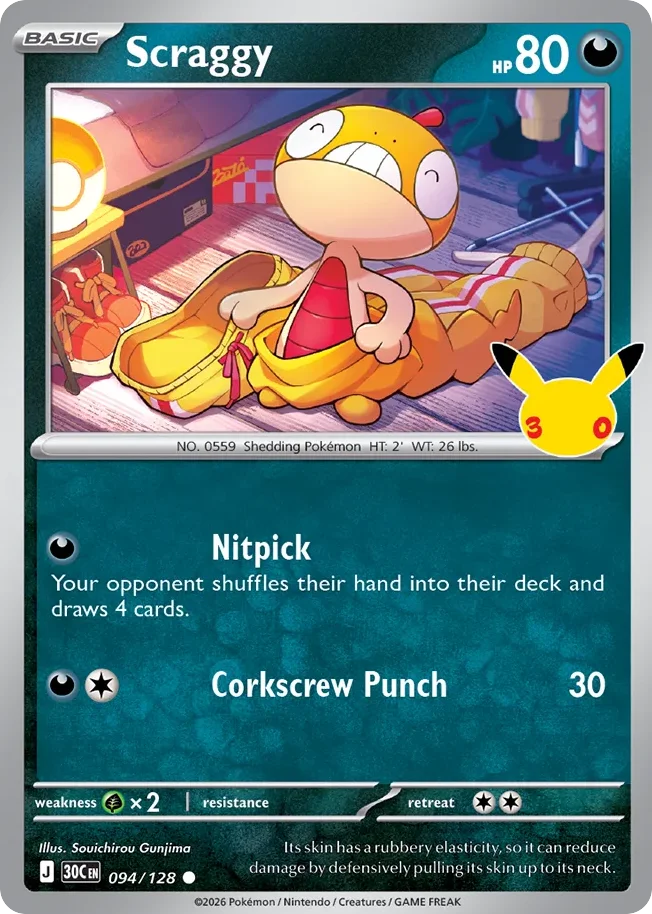 Scraggy · 30th Celebration