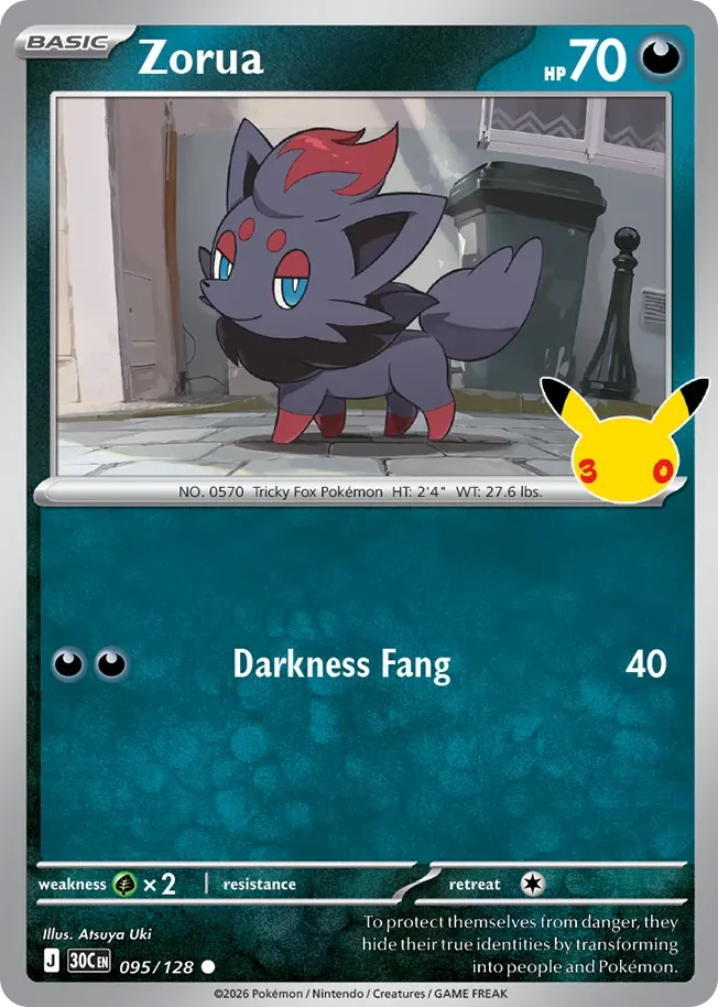 Zorua · 30th Celebration