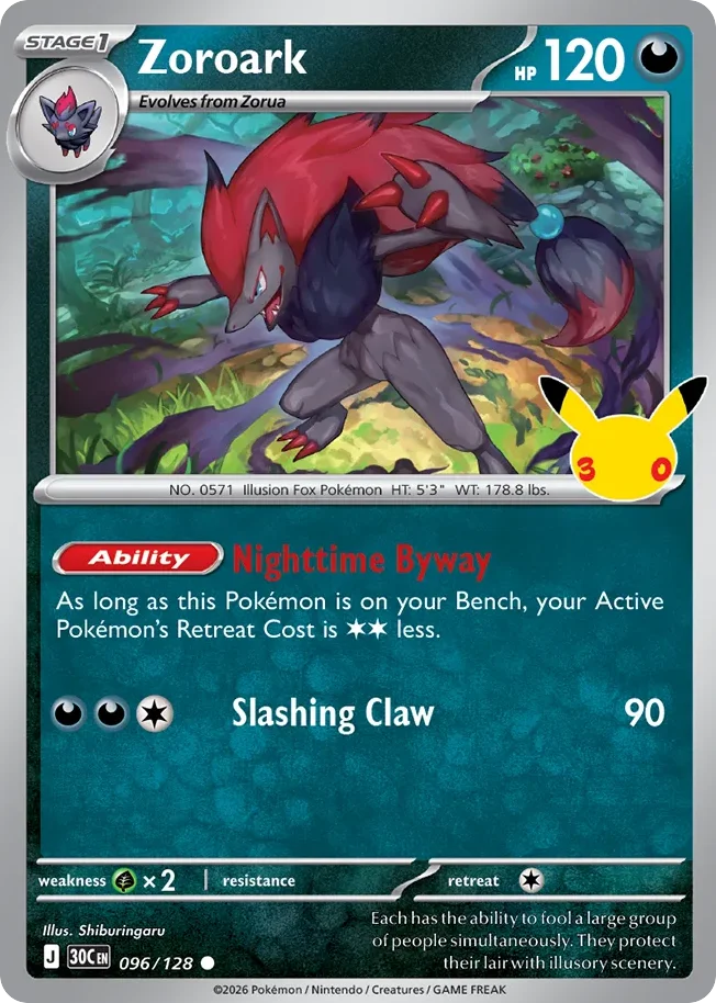 Zoroark · 30th Celebration
