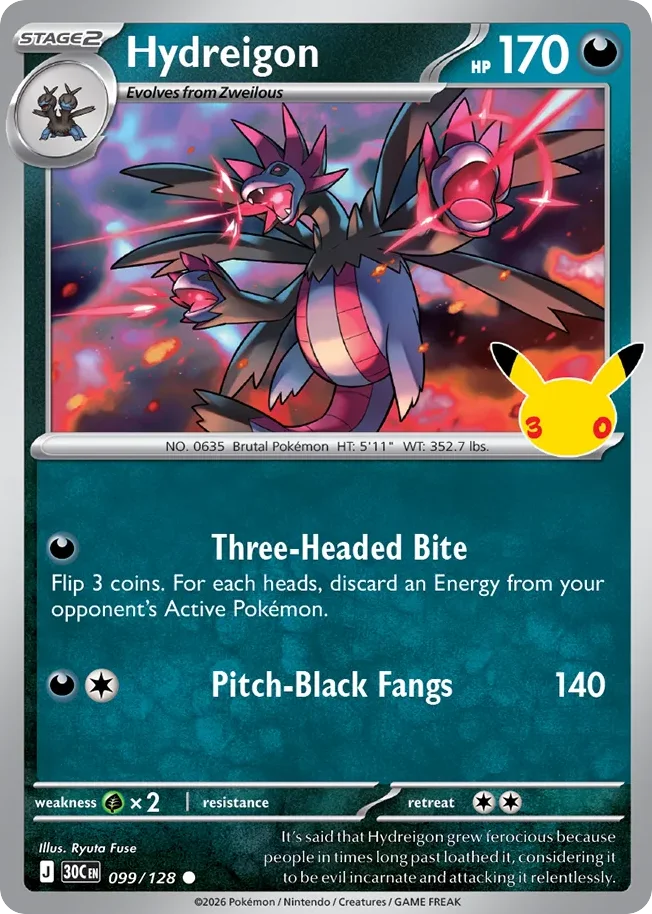 Hydreigon · 30th Celebration
