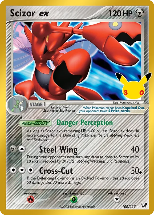 Scizor ex · 30th Celebration: Classic Collection
