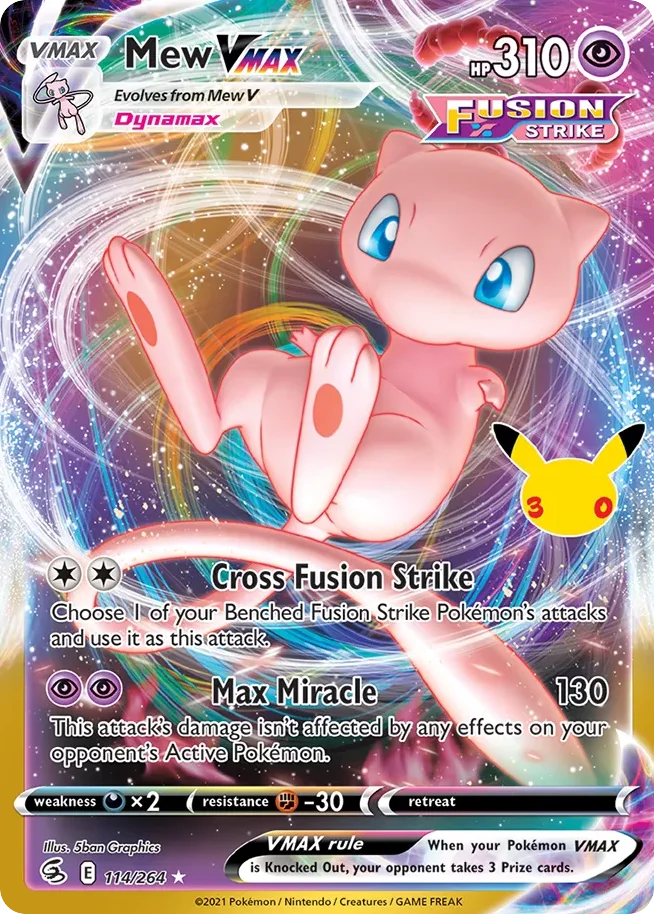 Mew VMAX · 30th Celebration: Classic Collection