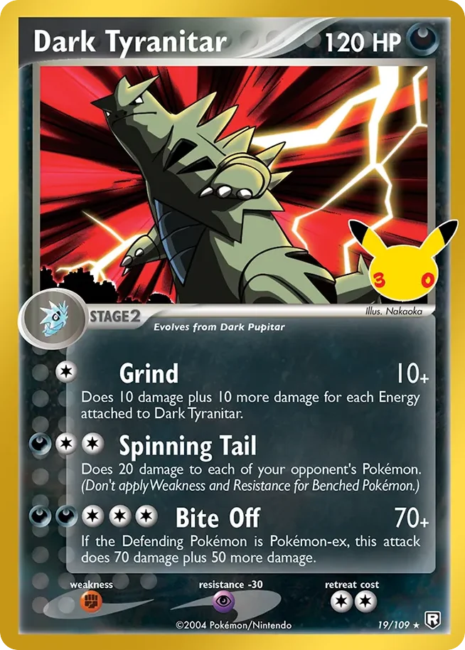 Dark Tyranitar · 30th Celebration: Classic Collection