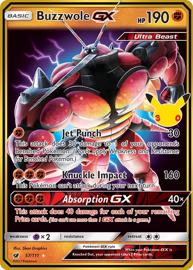 Buzzwole-GX · 30th Celebration: Classic Collection