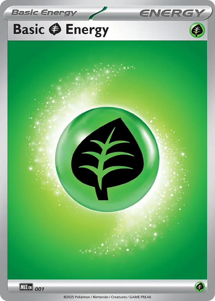 Basic Grass Energy · Mega Evolution Energies