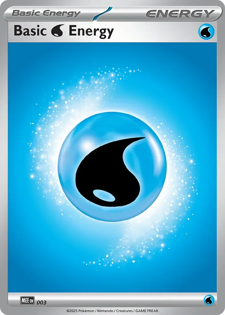 Basic Water Energy · Mega Evolution Energies