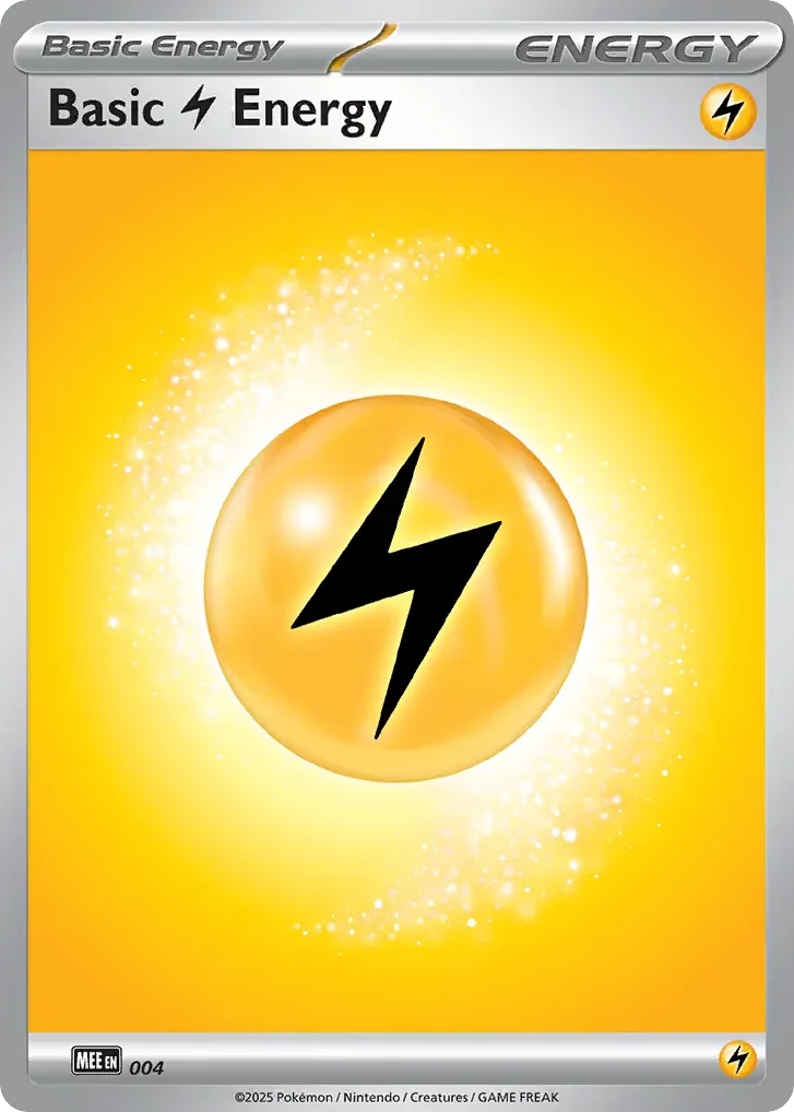Basic Lightning Energy · Mega Evolution Energies