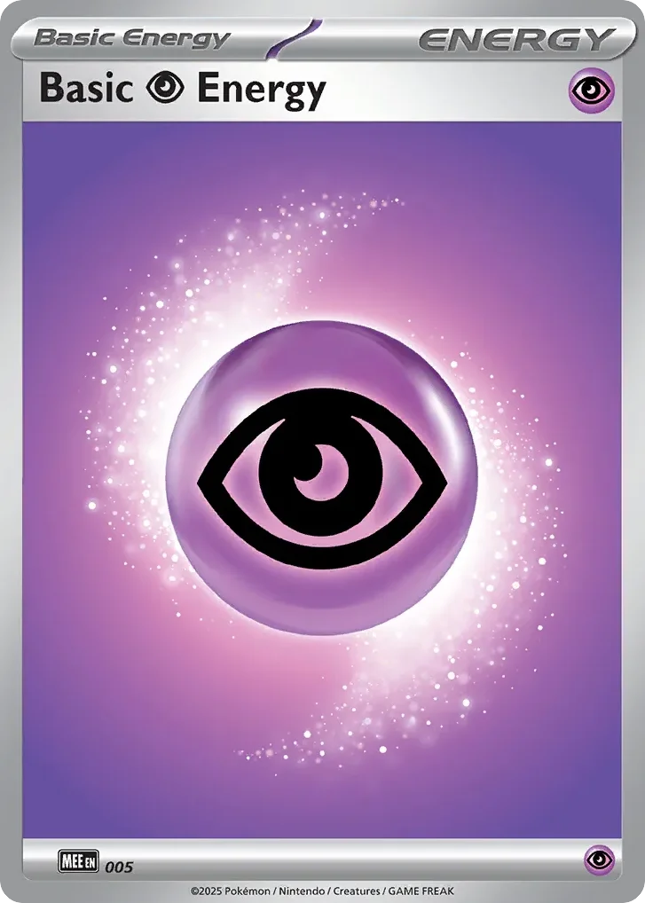 Basic Psychic Energy · Mega Evolution Energies