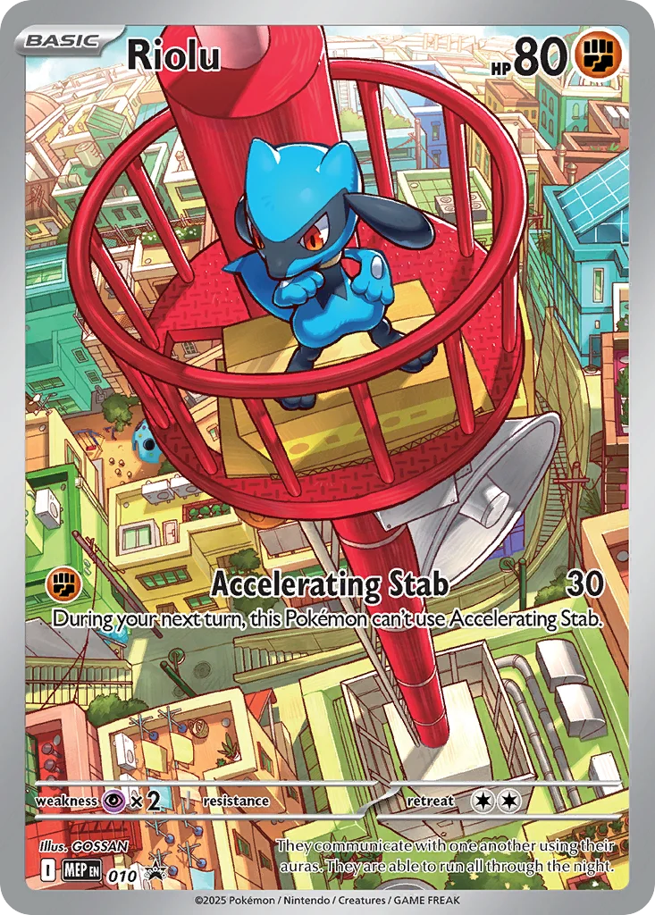 Riolu · Mega Evolution Black Star Promos