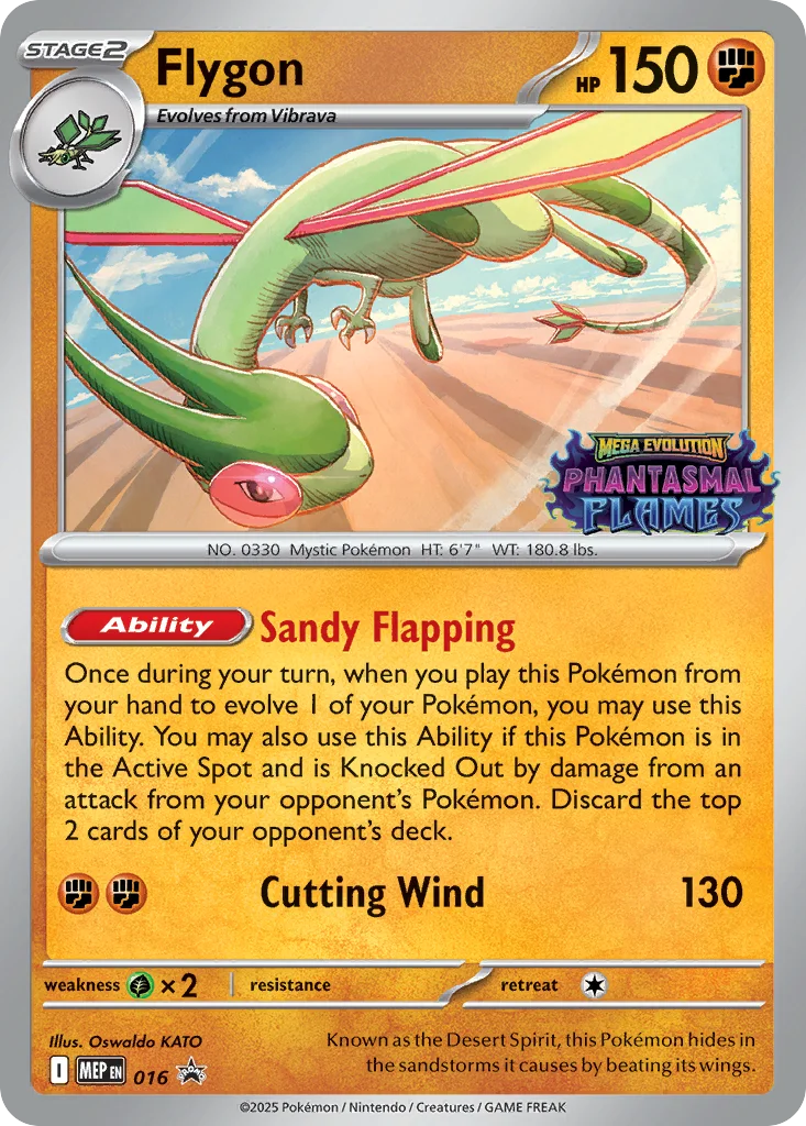 Flygon · Mega Evolution Black Star Promos