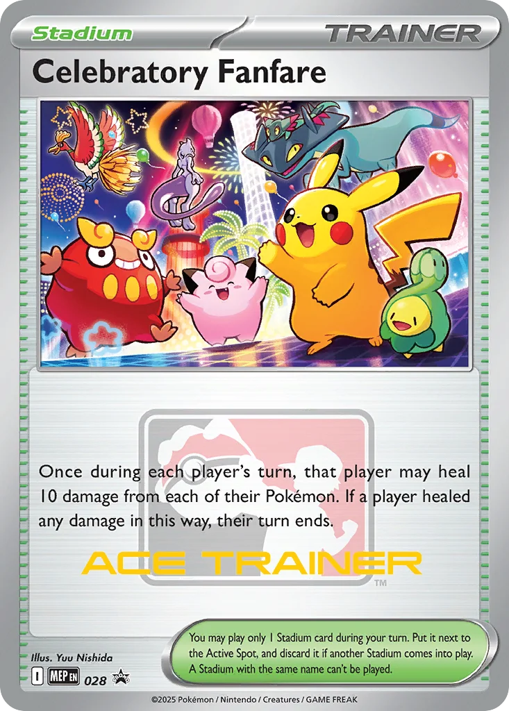 Celebratory Fanfare · Mega Evolution Black Star Promos