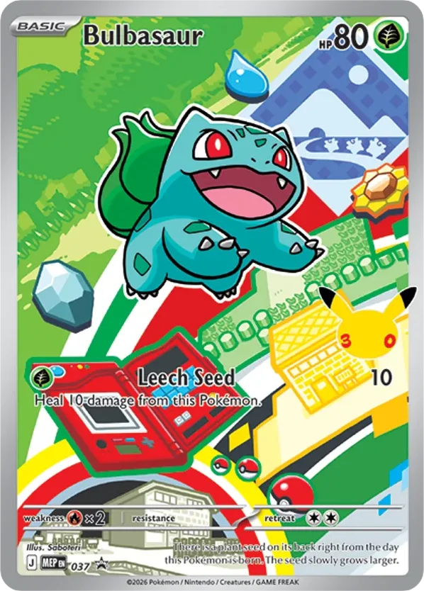 Bulbasaur · Mega Evolution Black Star Promos