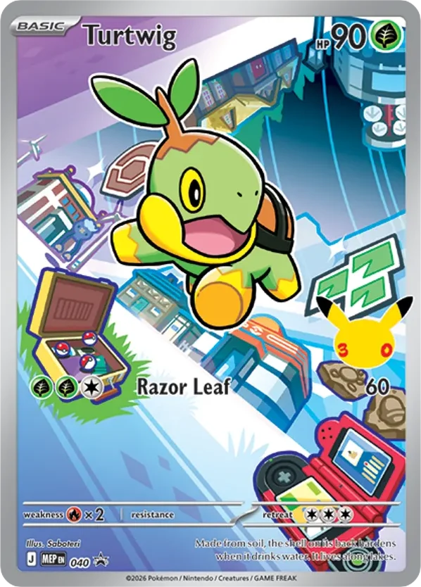 Turtwig · Mega Evolution Black Star Promos