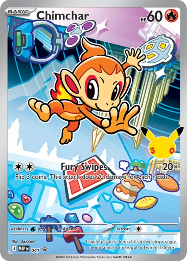 Chimchar · Mega Evolution Black Star Promos
