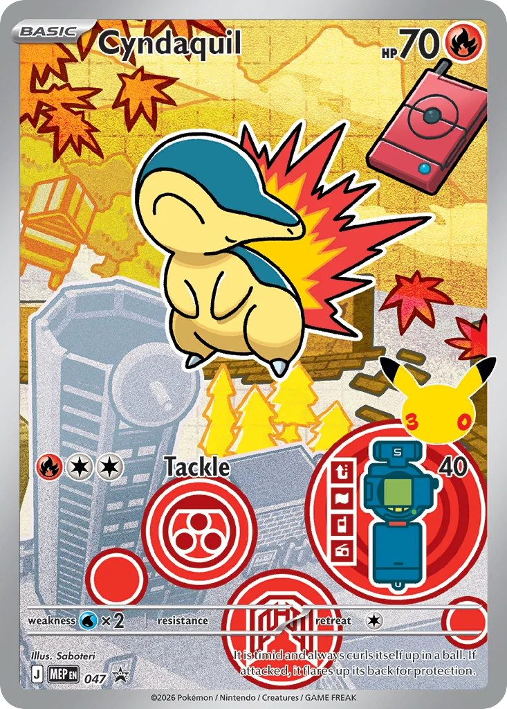 Cyndaquil · Mega Evolution Black Star Promos
