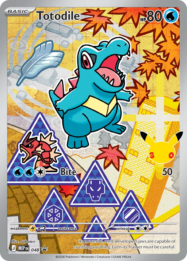 Totodile · Mega Evolution Black Star Promos