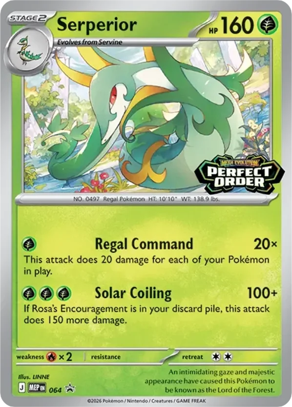 Serperior · Mega Evolution Black Star Promos