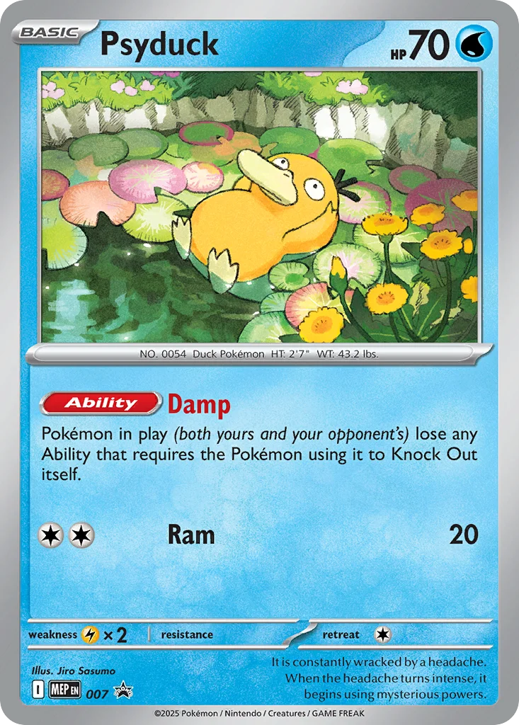 Psyduck · Mega Evolution Black Star Promos