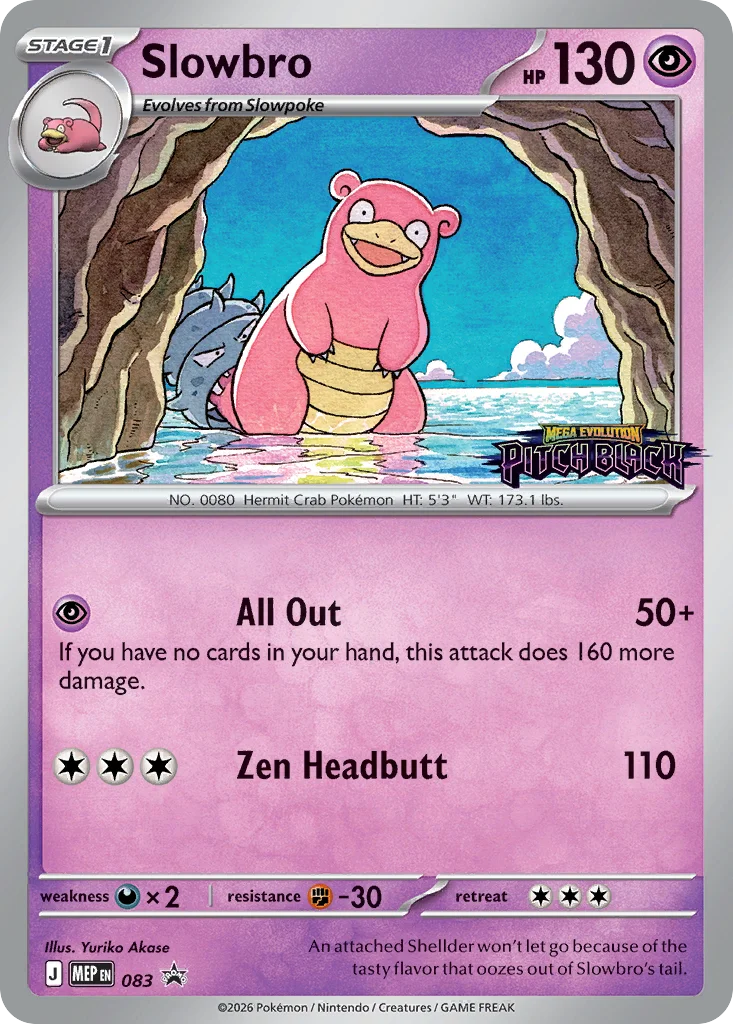 Slowbro · Mega Evolution Black Star Promos
