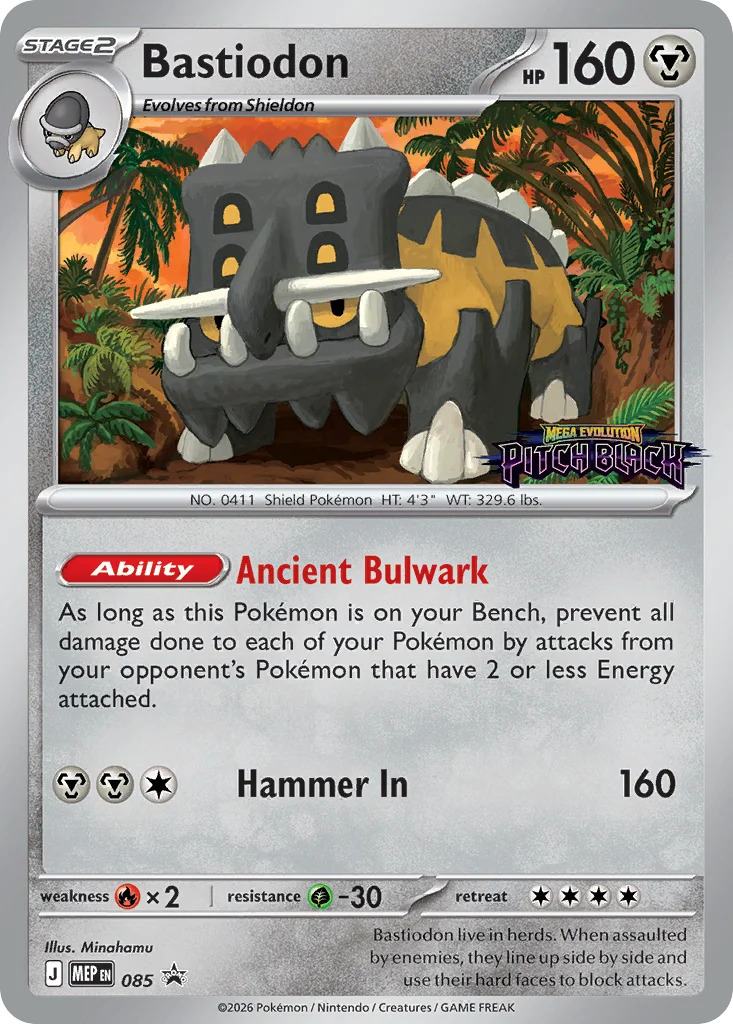Bastiodon · Mega Evolution Black Star Promos