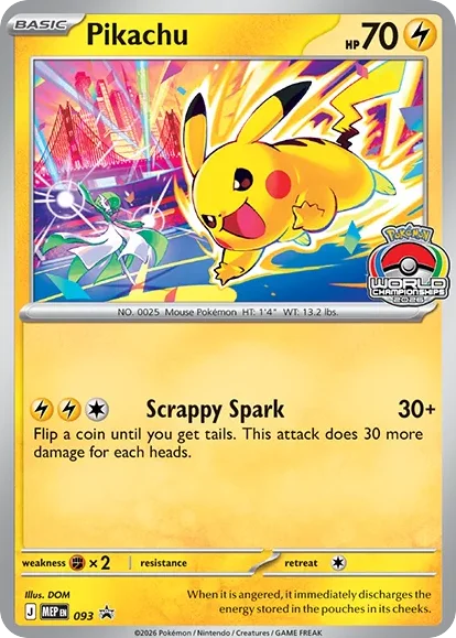 Pikachu · Mega Evolution Black Star Promos