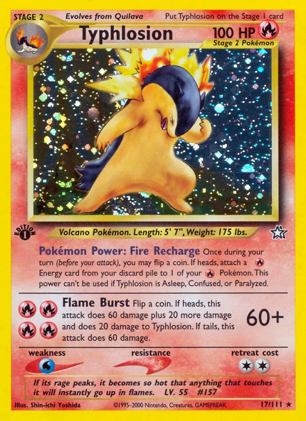 Typhlosion · Neo Genesis