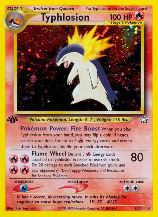 Typhlosion · Neo Genesis