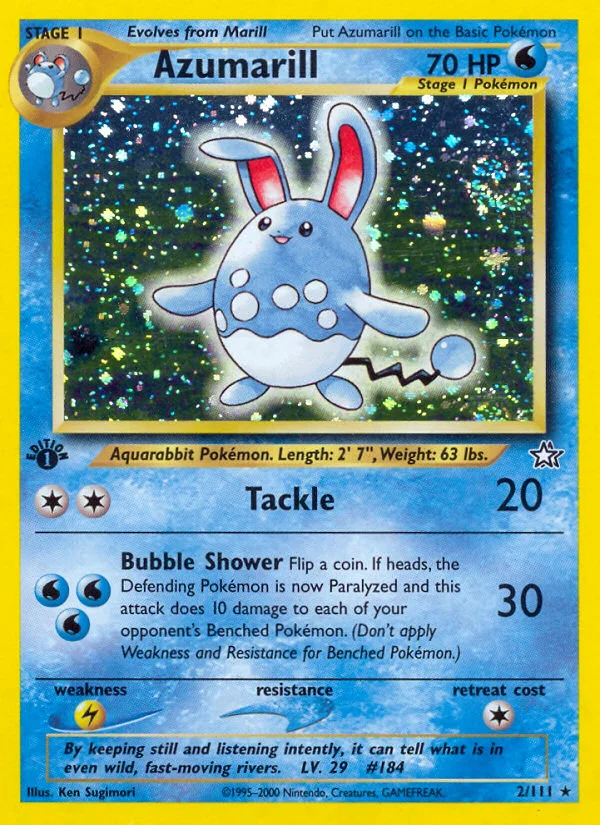 Azumarill · Neo Genesis