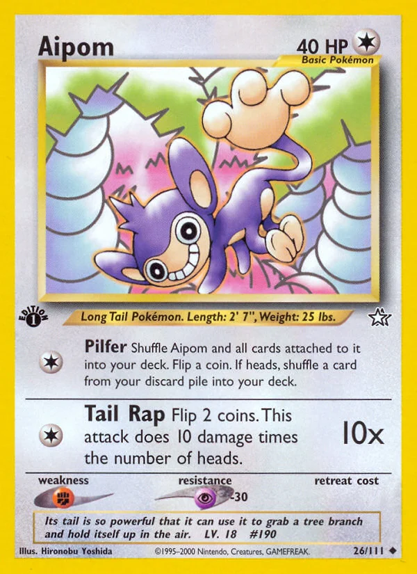 Aipom · Neo Genesis