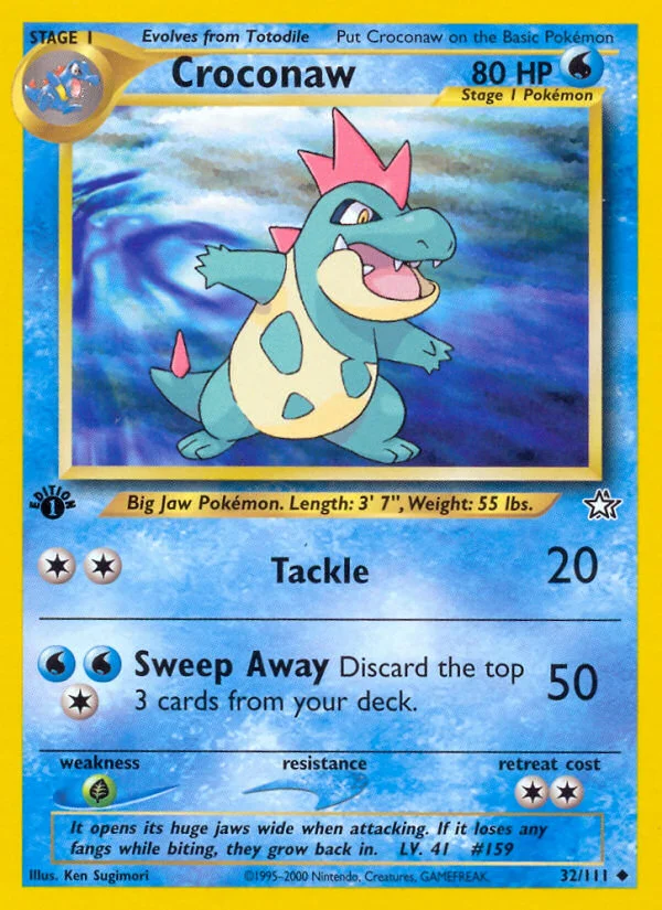 Croconaw · Neo Genesis