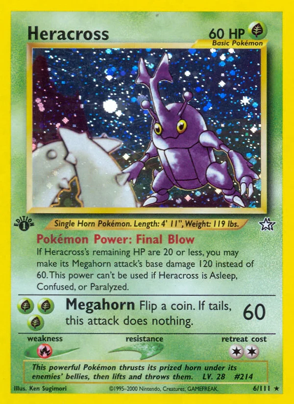 Heracross · Neo Genesis