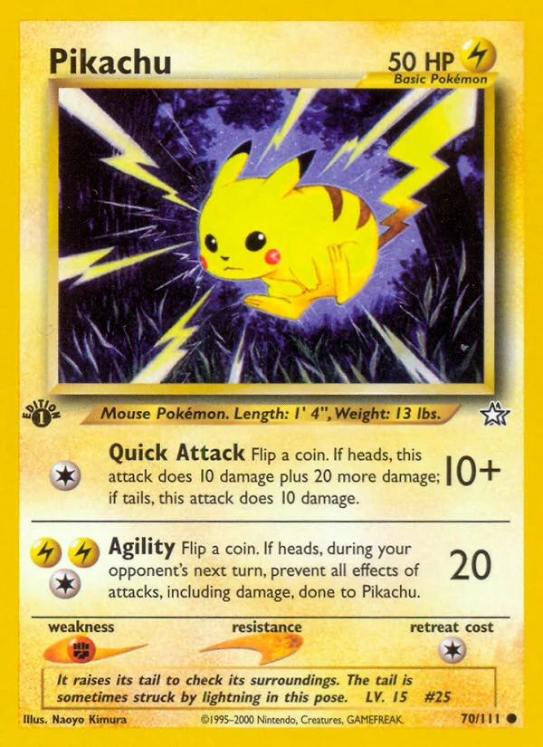 Pikachu · Neo Genesis