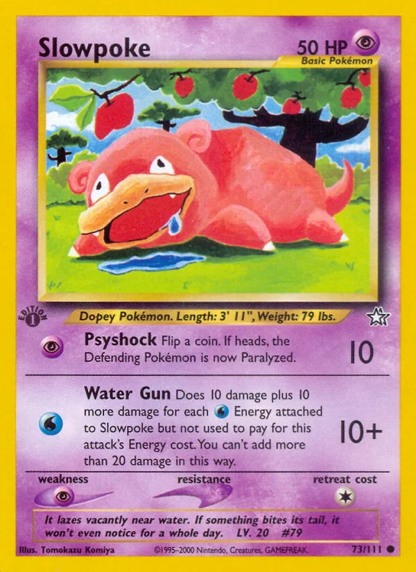 Slowpoke · Neo Genesis