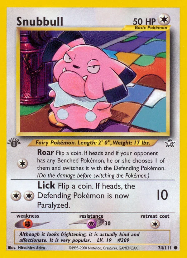 Snubbull · Neo Genesis