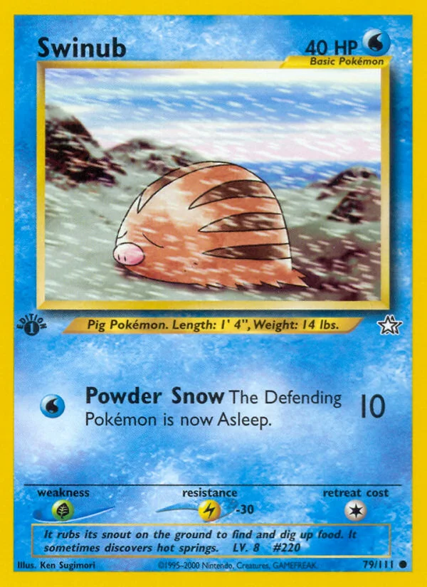 Swinub · Neo Genesis