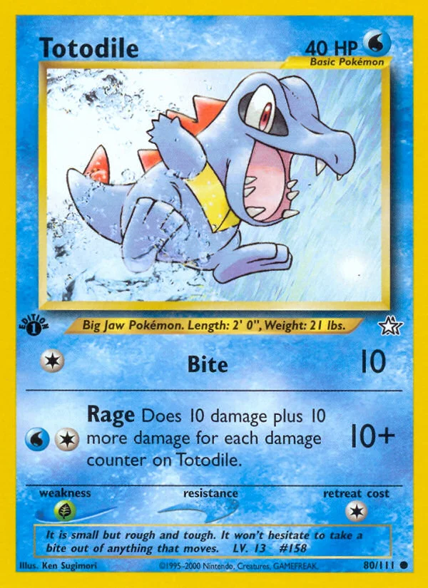 Totodile · Neo Genesis