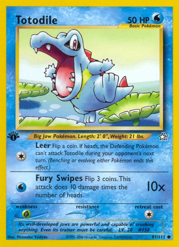 Totodile · Neo Genesis
