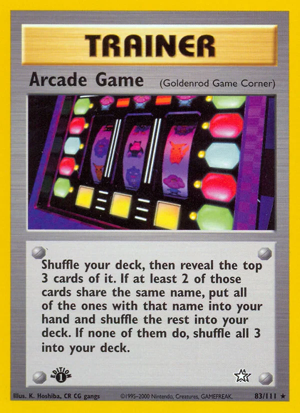 Arcade Game · Neo Genesis