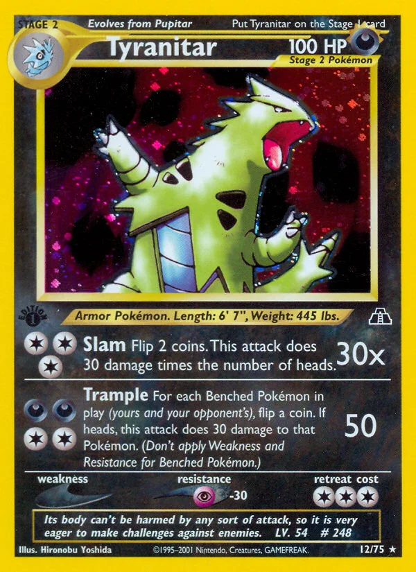Tyranitar · Neo Discovery