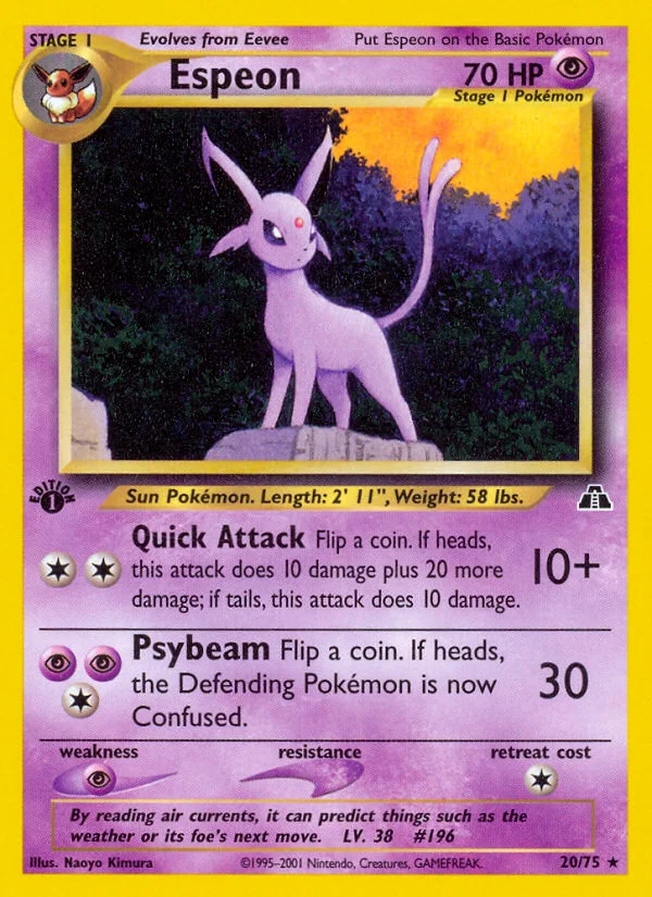 Espeon · Neo Discovery