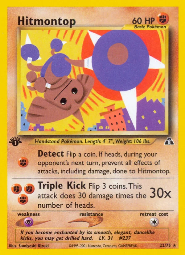 Hitmontop · Neo Discovery